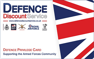 Defence Discount Card
